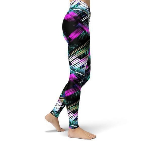 Abstract Arrow Leggings - FNGINC