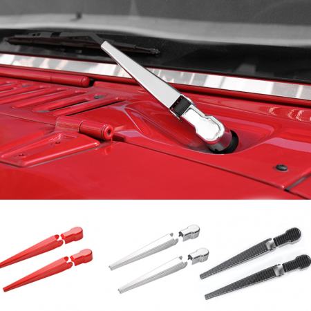 Jeep Wrangler- ABS Windshield Wiper Arm Blade Cover Kit