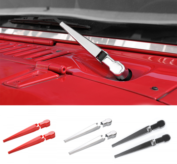 Jeep Wrangler- ABS Windshield Wiper Arm Blade Cover Kit