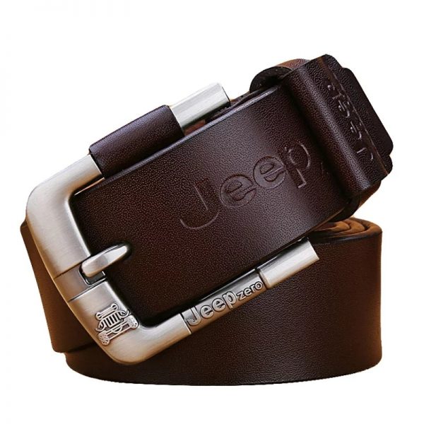 Men's Designer Jeep Zero, 100% Upper Genuine Leather Belt