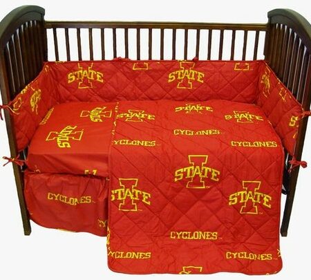 Iowa State Cyclones Baby Crib Fitted Sheets