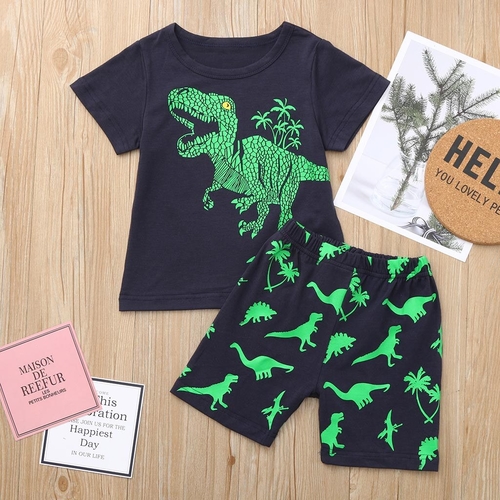 Boy's 2 Pc. Dino Outfit