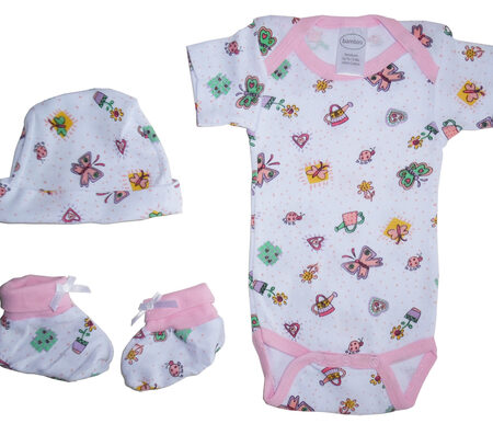 Girl's Butterfly Baby Gift Set