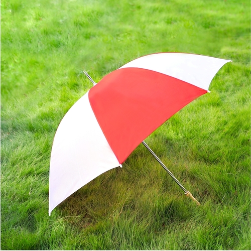 Red and White Umbrella