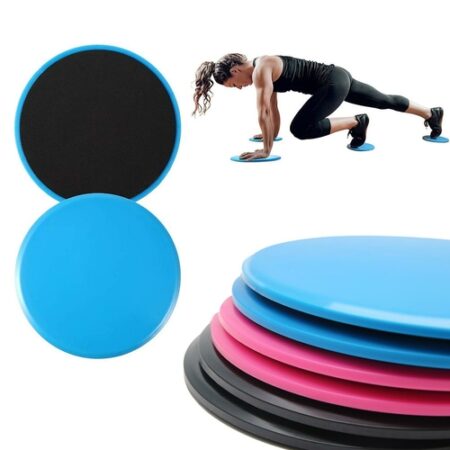 2 Pack Fitness Gliders Workout Bums Leg Slide Discs Core Exercise