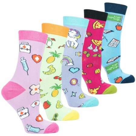 Women's Fun Socks (5 Pr. Set)