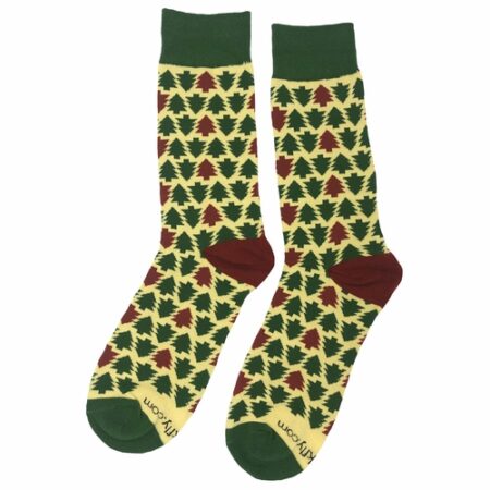 Christmas Tree Pattern Socks