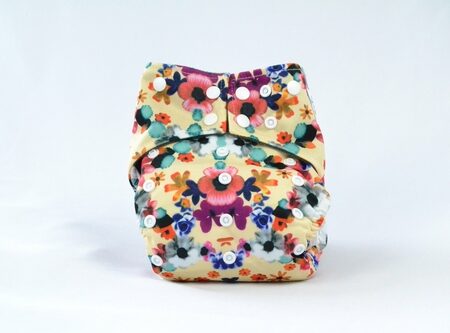 Earthly Cloth Diaper - Flowers