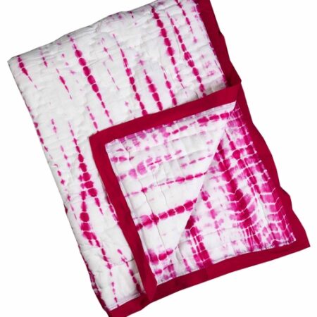 Kyoto Pink Cotton Quilt
