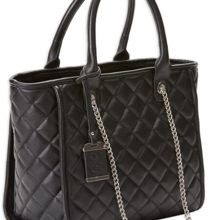 Bulldog Concealed Carry Purse - Quilted Tote Style