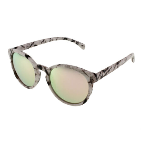 MQ Leah Sunglasses in Marble / Pink