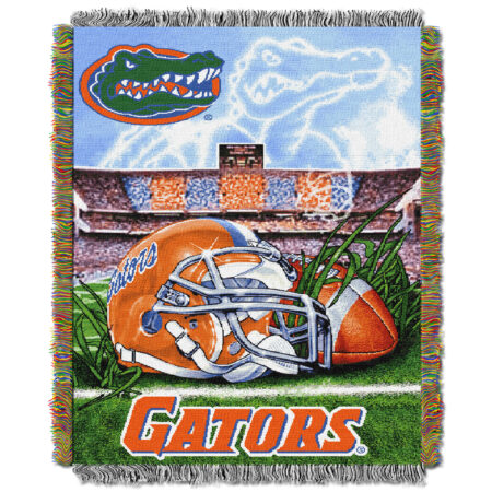 Florida Gators Official Collegiate - Home Field Advantage, Woven Tapestry Throw