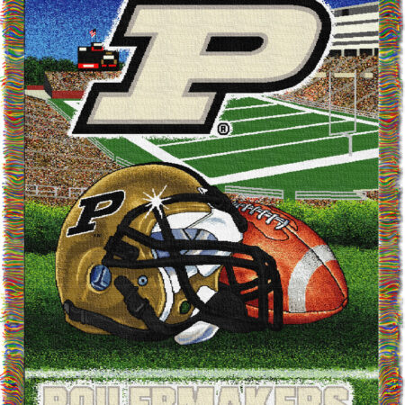 Purdue Official Collegiate - Home Field Advantage, Woven Tapestry Throw