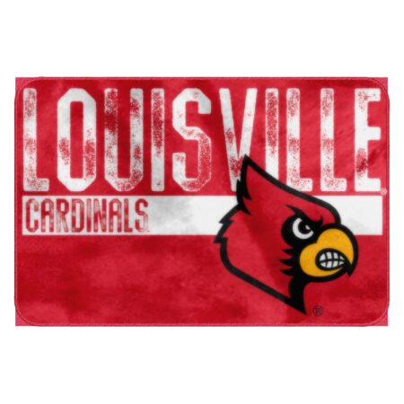 Louisville Official Collegiate - worn out, Memory Foam Rug