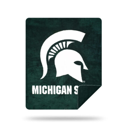 Michigan State Official Collegiate Denali Sliver Knit Throw