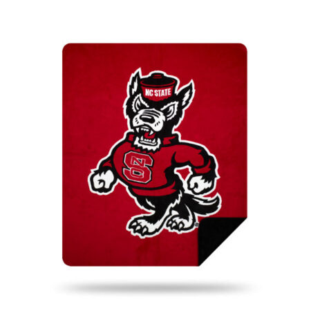 NC State Official Collegiate Denali Sliver Knit Throw
