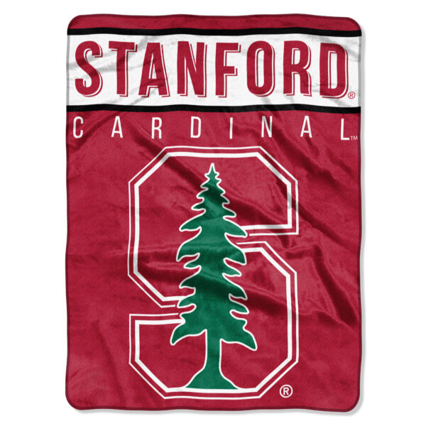 Stanford Official Collegiate - basic Raschel Throw