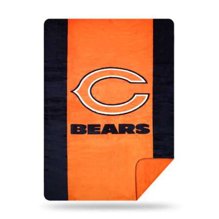 Bears Official Denali Sliver Knit Throw