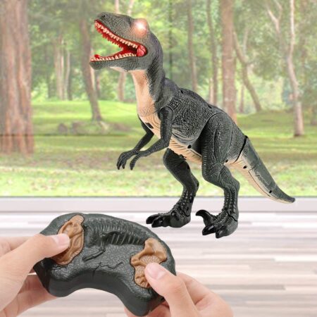 Remote Control R/c Walking Dinosaur Toy