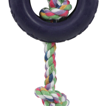 Rubberized Pet Chew Rope And Tire