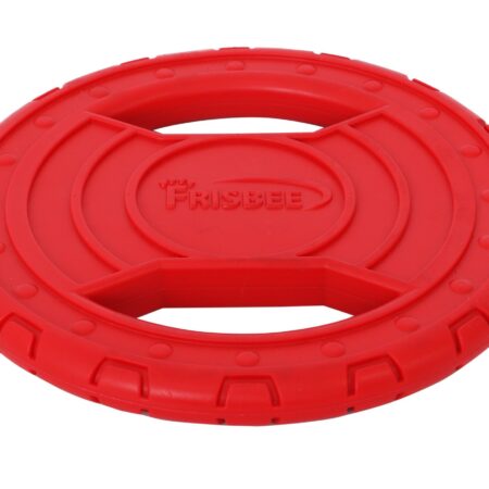 Pet Life Frisbee Durable Chew and Fetch Teether Dog Toy