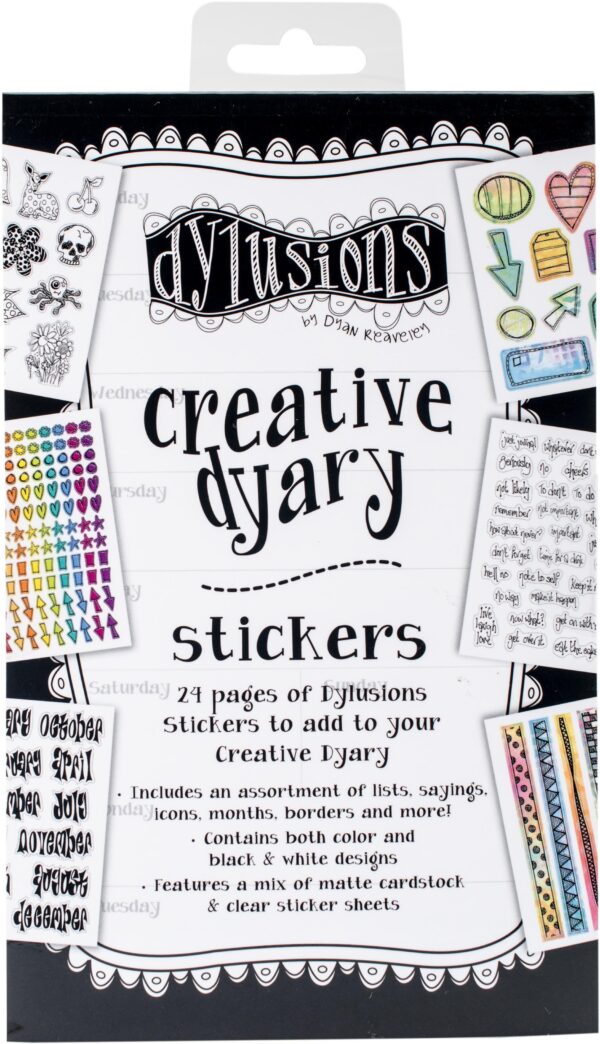 Dyan Reavely's Dylusions Creative Diary Sticker Book