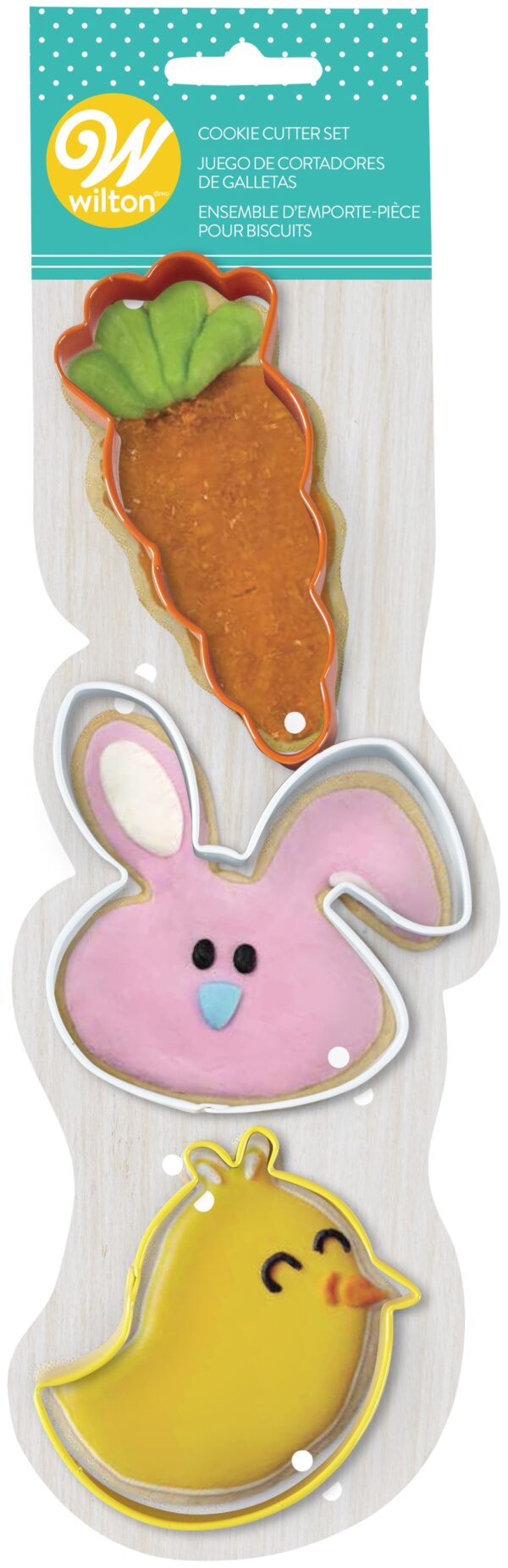 Metal Cookie Cutter Set 3-pkg-whimsical Easter