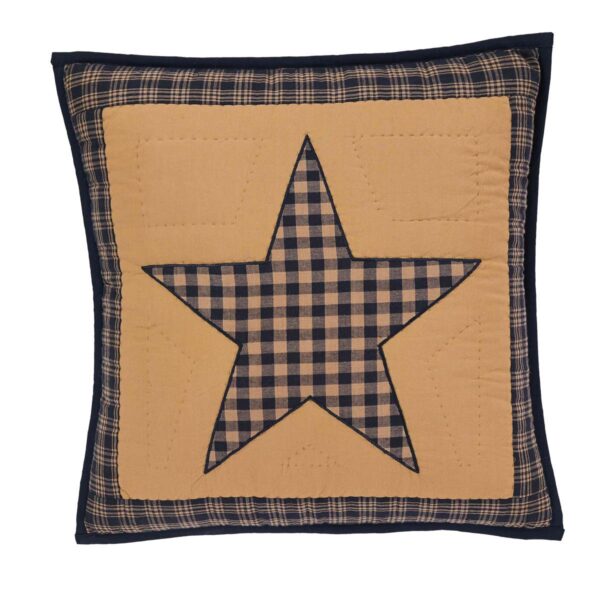 Teton Star Quilted Pillow - 16 x 16