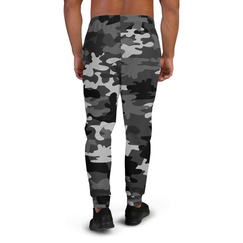 Men's Premium Gray Camo Joggers - FNGINC