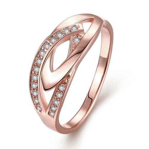 18K Rose Gold Plated Estelle Ring