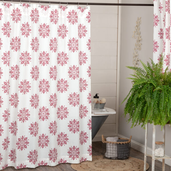 Mariposa Fuchsia Shower Curtain 72x72