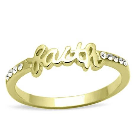 Flash Gold Brass Ring