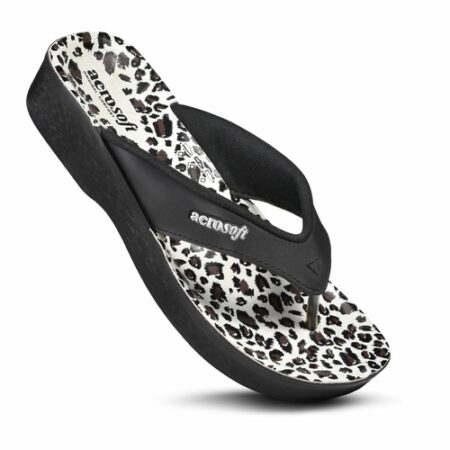 Aero soft Leopard Comfy Thong Sandals