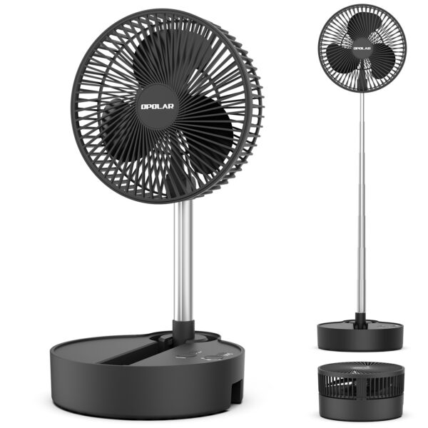 Battery Operated Oscillating Portable 8" Fan