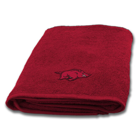Arkansas Official Collegiate, 25"x 50" Appliqu Bath Towel