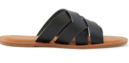 Women's Amalfi Black Sandals
