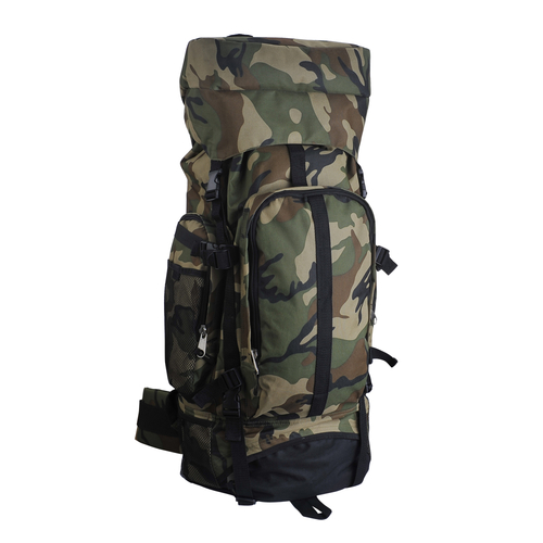 Hiking/Camping Water-Resistant Mountaineer's Backpack, Camouflage, 30 - inch