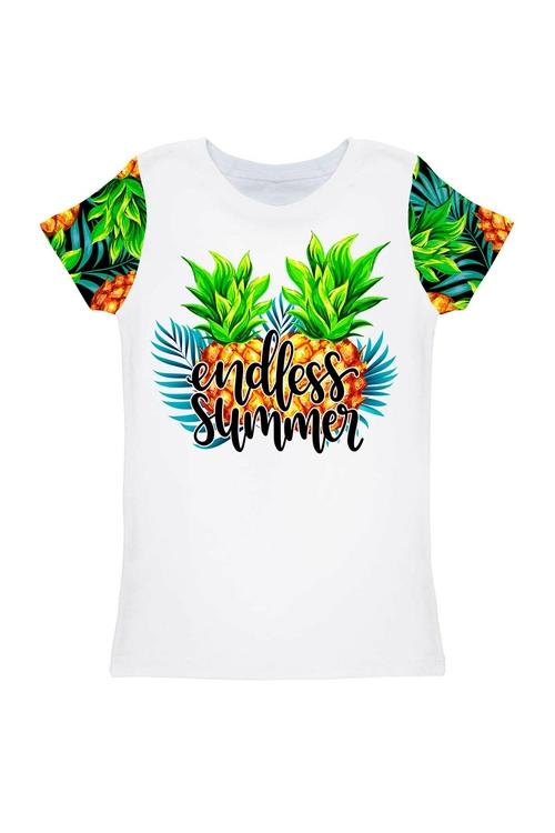 Endless Summer White Designer T-Shirt