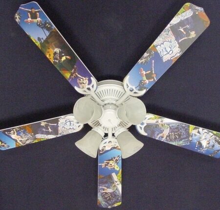 Radical Skateboards Ceiling Fan - 52 inches