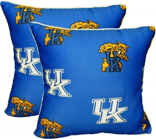 College Covers Kentucky 16 x 16 Decorative Pillow Set
