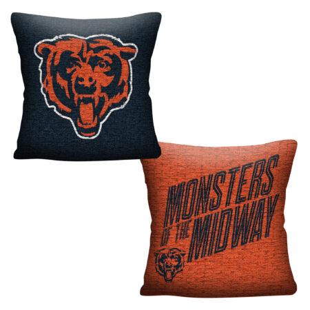 Bears, Invert, Woven Pillow