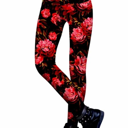 Lucy Floral Print Performance Leggings