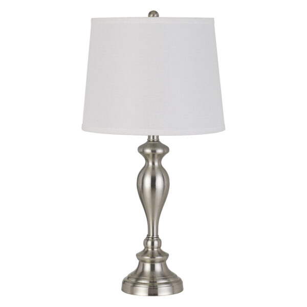 Set of Two, Classy Metal Table Lamps, 26 - inches