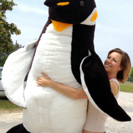 Giant Stuffed Soft Oversized Plush Penguin - 5 feet Tall